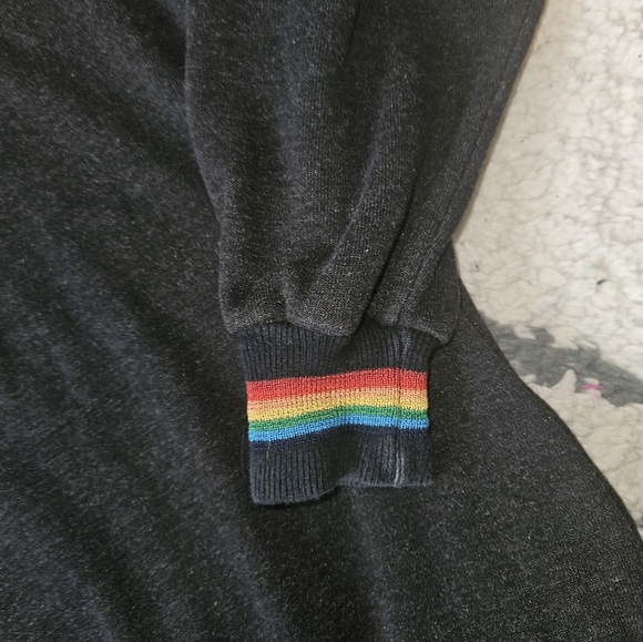 Aviator Nation unisex rainbow stripped crewneck xxl - Picture 4 of 7